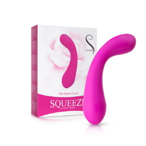 [SWAN-캐나다] The swan Curve_Squeeze-Pink 스완 커브 핑크 (팝미 원터치 스탠드 증정)